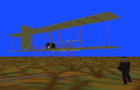 The Wright Flyer, rendered